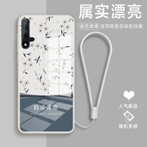 Xiaobenyu Huawei nova5pro mobile phone shell female nova5 glass male nova5Z liquid silicone nova5i mobile phone case nova5ipro soft shell new 5i