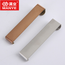 Non-base brushed stainless steel skirting line black titanium mirror rose gold waterproof floor metal accessories flat strip