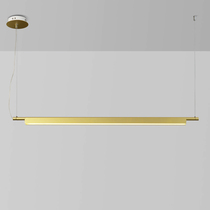 Nordic minimalist creative personality office lights modern minimalist restaurant strip chandelier bar luxury LED lamps