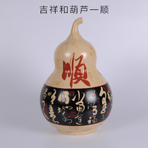 Creative Ceramic Crafts Hand Painted Gourd Pottery Chinese Home Décor Living Room Decor Birthday Birthday Gift