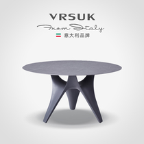 vrsuk italian brand Nordic Italian-style minimalist rock plate table idea light extravagant small family round table 6 people