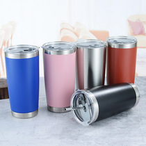 20oz straight body cup 20oz ice master cup 304 stainless steel double layer vacuum mug car cup car cup