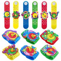 New children EVA watch DIY handmade material kindergarten creative parent-child activities puzzle paste toy