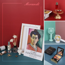 Photo Background Paper Morandi Pure Color Photography PVC Props Swing Pat Gourmet Milk Tea Jewelry Ins Nets Red Ornament Pendulum not reflective Jingthing Cake Photography Background Board