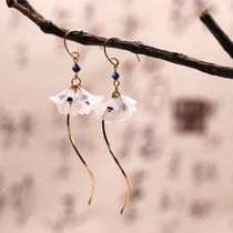Korean Version Frosted Flowers Earrings Stream Suchangi Earrings Fashion Trends 100 Hitch Slim Temperament Ear-Ear Accessories