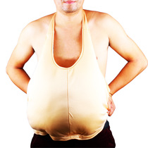 Factory sell fake big belly men simulation big belly men experience pregnant women big belly Christmas fake belly