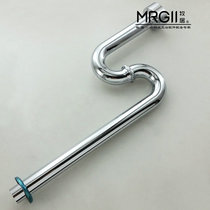 Urinal water pipe stainless steel S-bend anti-odor urine drain pipe suitable for Yatao urinal accessories