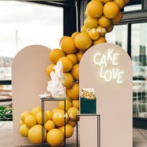 Papaya ginger Balloon Birthday Party wedding celebration shopping mall store opening festival activities supplies