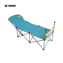 TAWA outdoor portable folding bed single office afternoon bed lunch bed camp bed simple bed sleeping chair