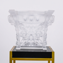 Ding ornaments small transparent resin company meeting opening business feng shui craft gift boss Table Office