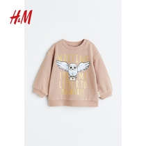 HM child suit girl sweater Fashionable foreign cotton Minnie mouse pattern loose top 0928047