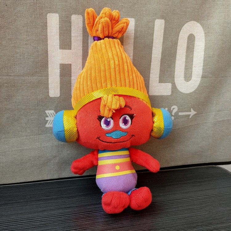 外贸垮境精灵trolls波比布兰奇亮闪闪毛绒玩具公仔玩偶娃娃礼品