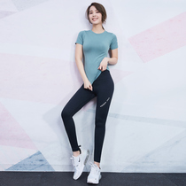 Yoga clothing sports suit female summer professional high-end fashion temperament quick dry slim sexy beginner running fitness