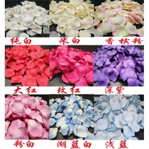 Wedding Supplies Decoration Emulation Fake Rose Petal Courseware Bunk Bed Hand Sprinklers White Romantic Wedding Arrangements