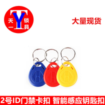 2 ID keychain card access control ID Mini Card access control special card Community door card key card 125Hz