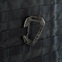 Plastic steel tactical hanging buckle External big D buckle Molle mounted D buckle Backpack buckle Quick hanging keychain Outdoor equipment