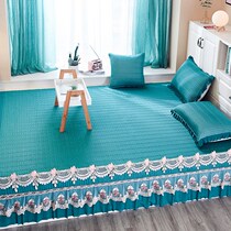 Latex tatami Kang pad large Kang Cover Cover Four Seasons bed cover quilted single quilted sheet non-slip Ice Silk custom made