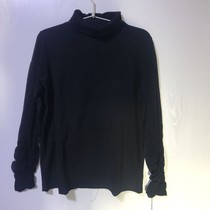 Export Japan thousand Q will Cotton high neck shirt Daily single Elastic pile sleeve base shirt spring autumn A1 sexy