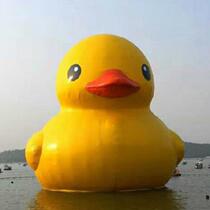 Large Park cartoon Air model custom outdoor duck big yellow duck promotion water and land model play cute floating