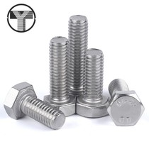 304 Stainless steel hexagon screw bolt 30 60 80 150 180-200(M18M20M24)