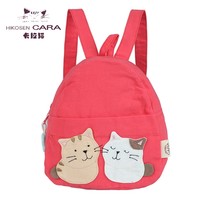 HIKOSEN carabat carabatsu bag children kindergarten animal cute Japanese canvas baby schoolbag