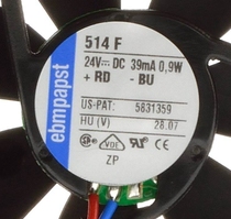 Germany ebmpapst TYP 414F 514F 614F 714F 24V inverter cooling fan