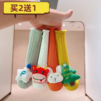 Baby stockings Spring and Autumn Cotton Autumn and Winter Baby Cartoon Socks Newborns Knee Legs Long Socks