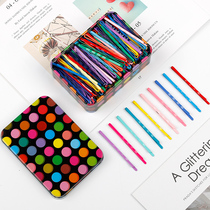 Color childrens basic hairpin female plate hair Korean broken hair word clip baby bangs side clip top chuck jewelry