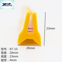 23 20 Bag dust collector equipment sealing strip y U-shaped sealing strip high temperature silicone rubber foam sealing strip
