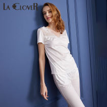 LACLOVER Langkavin New Products Series mercerized pajamas set LC46LS1