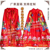 Hot sale Buddhist supplies manufacturers 1 meter 5 exquisite tide embroidery Phoenix Buddha statue cloak shawl Buddha clothes Buddha robe Statue streamers