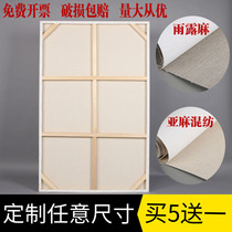 Oil painting frame linen cotton with frame oil canvas acrylic oil drawing board wholesale custom oil canvas frame oil painting paint