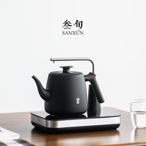Thirty-year-old automatic water and electricity kettle household office kettle bubble teapot insulation pumping tea table integrated