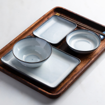 Duoyi connor soup bowl homestay home personalized creative tableware set Bowl plate household rectangular plate dish plate