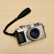 Contax g side-axis camera small hand with first layer cowhide leather handmade