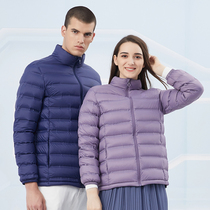 TECHCTOP EXPLORE OUTDOOR AUTUMN WINTER DOWN CLOTHING WOMENS THICKENED ANTI-CHILL WARM DOWN CLOTHING MALE COAT MOUNTAINEERING WEAR BIG CODE