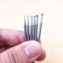 Ball knife 2 35mm handle imported micro-carving knife wood carving Electric nuclear carving carving knife head olive core Bodhi carving tooth machine