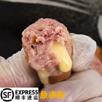 Forrest German cheese sausage CHEESE kaesekrainer 50gram burst pulp cheese 2kg bag