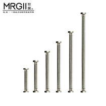 Shower hose 304 stainless steel braided tube Shower hose 50cm toilet inlet pipe