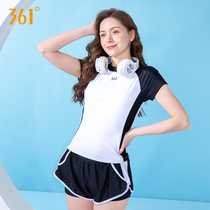 361 swimsuit womens fashion conservative sports Lean Split Swimsuit 2021 New Spa Two Sets Lady Swimsuit