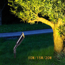Led shooting tree light Outdoor waterproof Landscape Park Courtyard Outdoor Spotlight home landscaped lawn Shine Tree Inserted lamp