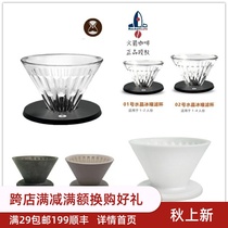 Tymo glass ice pupil ceramic ice pupil crystal ice pupil coffee filter Cup PC ice pupil 01 02