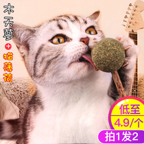 Cat Lollipop toys Mint Ball Wood Grass Cat Grass Cat Snacks Teo Cat Kitten Kitty Kitty Supplies
