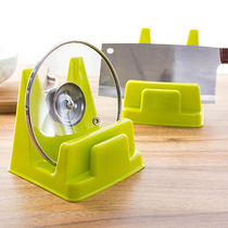 Multifunctional pot cover rack finishing rack with oil drain kitchen good helper kitchen gadgets