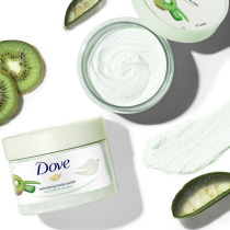 Dove body scrub exfoliating kiwi fruit and aloe Vera 298G whole body goose skin remove pimples female black joints