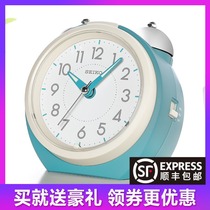 seiko seiko Childrens Sweeping Mute Bedroom Bedside Night Sleeping Gradually Strong Sound Smart Male and Female Student Alarm Clock