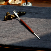 Leisure Yunya toy retro style new hot sale handmade sterling silver integrated tea dial tea needle tea pass tea spoon fragrant needle