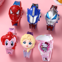 Altman watch glowing light baby toddler girl boy electronic watch Aisha cartoon toy watch