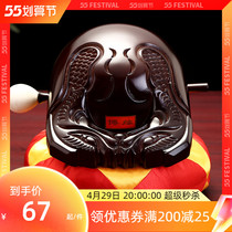 Old-fashioned Wooden Fish-Buddhist Artisanal Wood Fish Percussion Instruments Buddhist Monastery Large Wooden Fish Booran family wood fish 3-26 inches