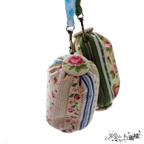 Manual Cloth Art Diy Crafts Parquet Material Bag Hands Carry Candy Barrel Zero Wallet Key Bag Send video 45